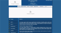 Desktop Screenshot of japaneselanguage.in